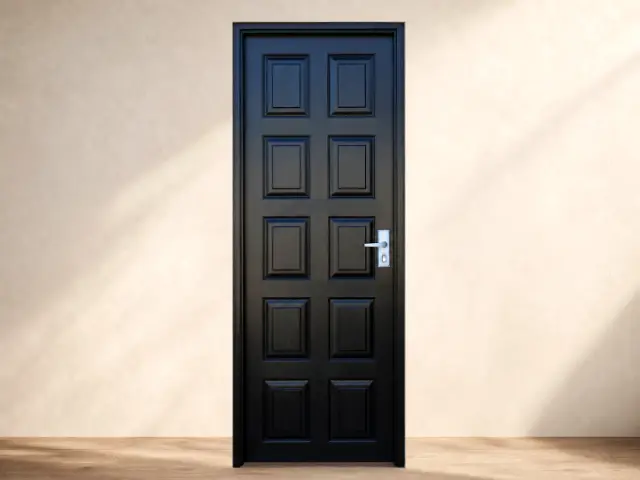 Custom Timber Door, design reference D07.