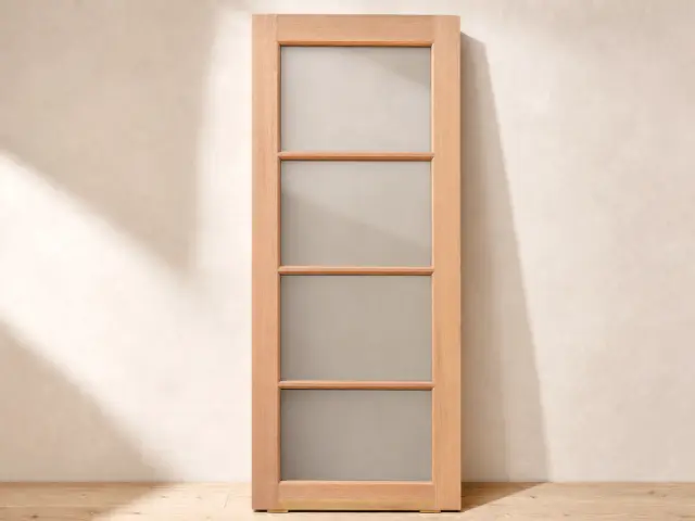 Western Red Cedar Timber Door, design reference D09.