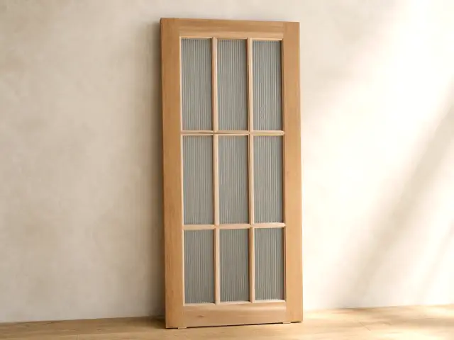 Western Red Cedar Timber Door, design reference D30.
