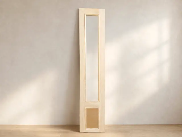Pine Timber Door, design reference D31.