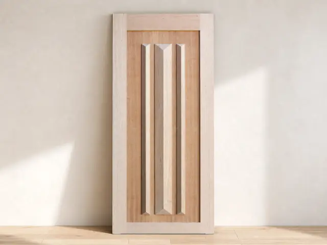 Tasmanian Oak Timber Door, design reference D35.