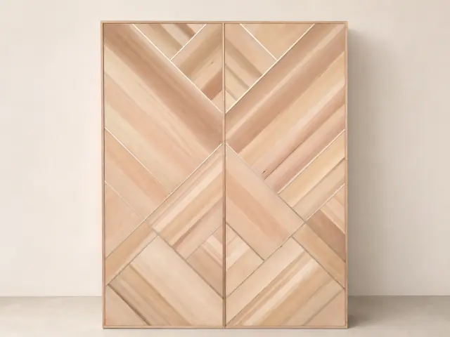 Shiplap Timber Door — Western Red Cedar, design reference D44.