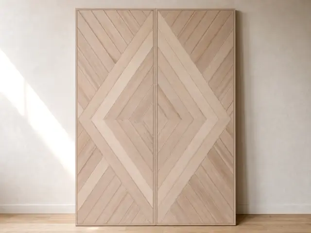 Shiplap Timber Door — Western Red Cedar, design reference D46.