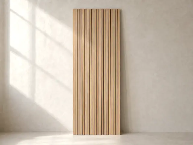 Batten Timber Door — Western Red Cedar, design reference D52.