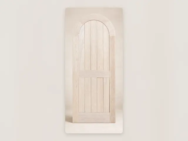 Shiplap Timber Door, design reference D54.
