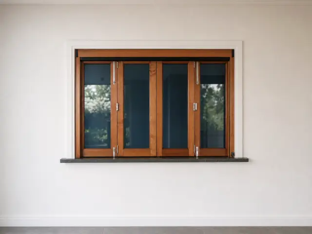 Bi-Fold timber window, design reference W09.